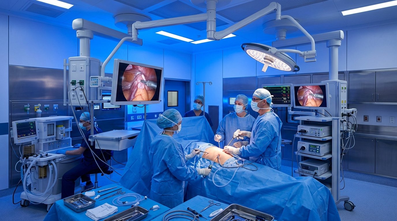 Modular Laparoscopic Surgery Suite